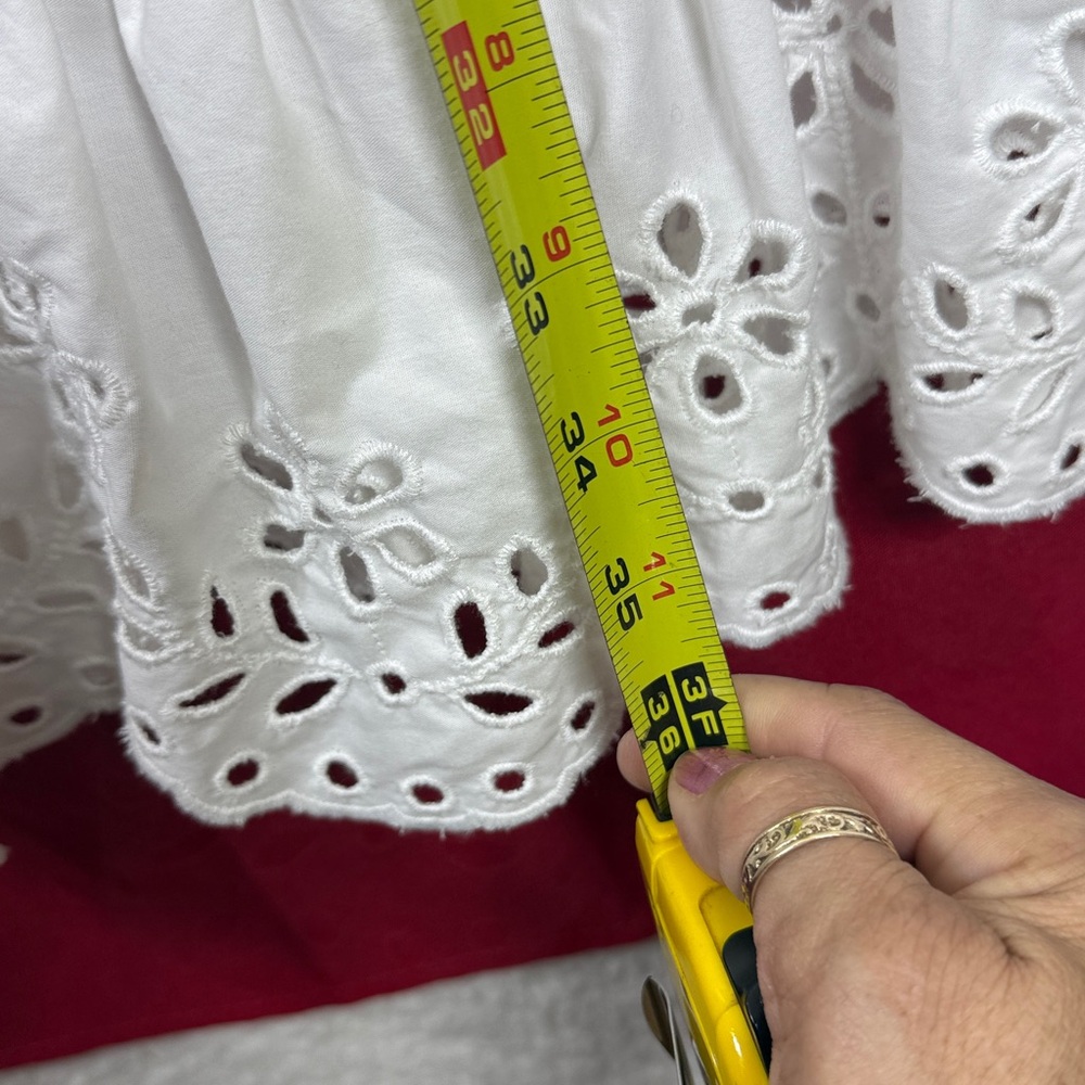 (N5) Abercrombie & Fitch
Vintage embroidered skirt with ruffles, long, size MP - Picture 16 of 16